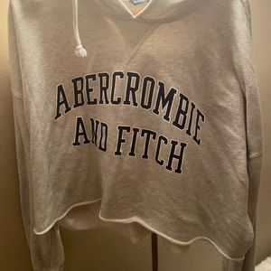Womens abercronbie cropped hoodie